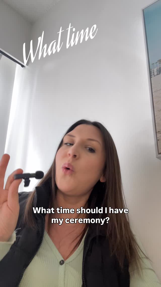 When it comes to planning your ceremony time, there’s more to consider than you might think.
Lighting is everything especially if you want those dreamy photos.
Think about your guests’ experience, the flow of the day, and how everything transitions into your reception.
Season, sunset timing, travel, and even energy levels all play a role.
#vancouverweddings #vancouverweddings