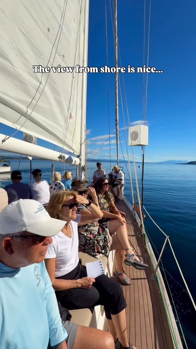Lake Taupō sits inside the caldera of one of the most powerful volcanic eruptions in human history.
186 metres deep. More fresh water than all of New Zealand’s rivers combined.
Most people see it from the road and keep driving.
Out on the water, it’s a different thing entirely.
You stop talking,
you stop scrolling,
and you just… enjoy the view.
We’re out here morning, afternoon, and evening. Come find us. 🌊
Book with the link in bio.
#LakeTaupo #TaupoNZ #SailBarbary #NewZealandTravel #ScenicCruise #VisitTaupo #NZNature