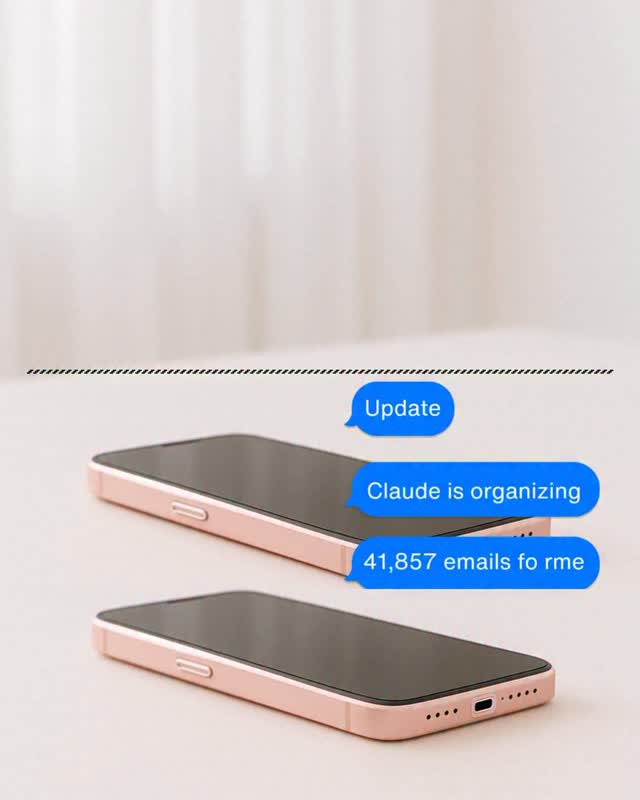 Lol don’t mind me…just having Claude pick up the AuDHD slack that’s piled up over the years 😭😭
If you haven’t started Claude, do yourself a favor and join me to get it set up correctly because once it is…I mean the possibilities are endless. Wait until you see what I’m building…
Comment “CLAUDE” 🧡
P.S. I sent the email cleaning prompt in today’s email! 🫶🏼
#aiforrealtors #claudeforrealtors