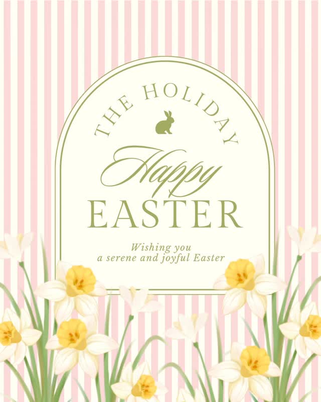 From our families to yours. Hoppy Easter 🩷