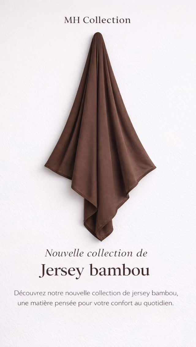 Nouvelle collection.
Jersey bambou.
Une matière pensée pour votre confort au quotidien.
Douce, respirante et naturellement élégante.
Disponible dès maintenant.
MH Collection
#modestfashion #bambou #healtyhijab
