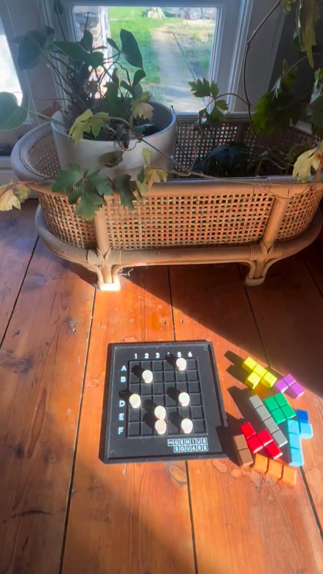 Another toy recommendation because it is so popular with young children and young adults alike - especially all the pattern seekers out there.
I have used the Genius Square to support awareness of a lot of different skills. Things like:
🩵Problem solving
💙Cognitive flexibility
❤️Perspective taking
💚Executive function
💛Parallel play
🧡Or because it’s fun and we love it
I love how this activity so often sparks conversations about the benefits of changing our minds, and how hard this can be sometimes. What would you use it for?
Lucy Pollard Therapies