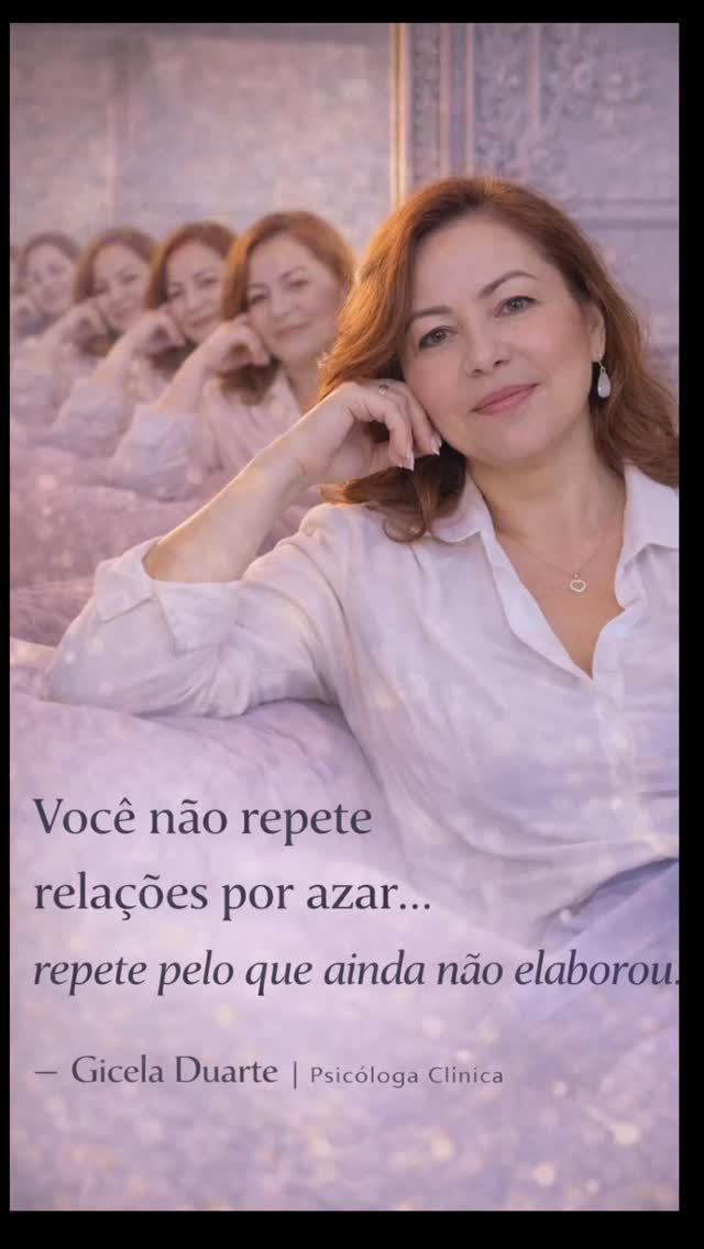 Você não está repetindo por azar…
Você está repetindo o que ainda não foi elaborado emocionalmente.
A mente busca o familiar
mesmo quando o familiar machuca.
Por isso, muitas vezes, você muda de pessoa…
mas vive a mesma história.
✨ Enquanto não há consciência, há repetição.
✨ Quando há elaboração, há escolha.
💬 O que você percebe que tem se repetido na sua vida?
#repeticao #autoconhecimento# #relacionamento #compulsão