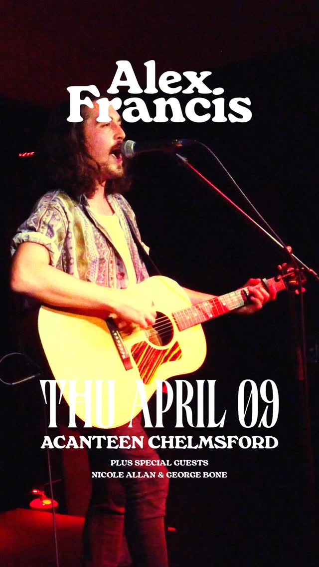 8 days until the Simplified & Amplified tour lands in Chelmsford hosted by @countryroadsatacanteen and limited tickets remain! ⚠️ Be the one that snaps those up..
The S&A tour are duo shows but we’re presenting this one as a trio for one night only! ✨ Support from @nicoleallan95 + @georgebonemusic
Tickets in my bio / story x