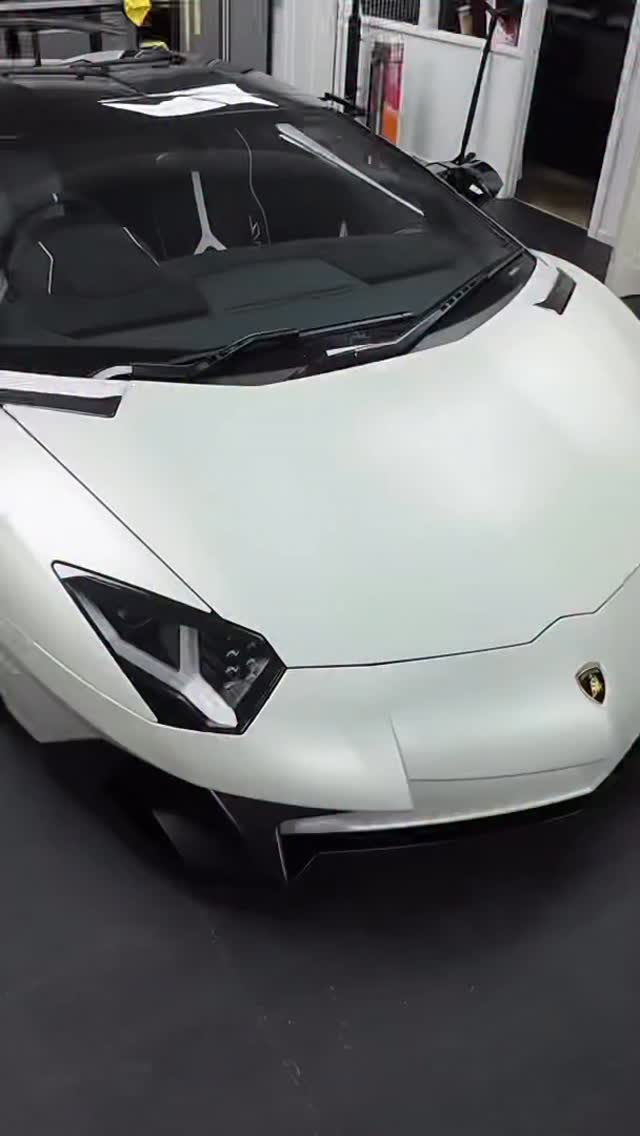 Lamborghini Aventador SV Black PPF Bonnet Stripe Install #lamborghini #aventador #ppf #carwrap #supercar
