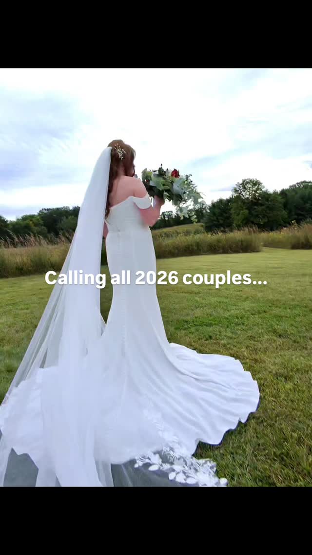 Inquire at www.spiritedsagephotography.com
#wisconsinweddingphotographer #weddingphotographer #weddingplanning #2026wedding #eauclairephotographer