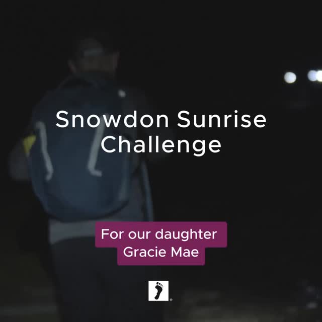 Gracie Mae’s Mummy and Daddy took on the Snowdon Sunrise Challenge just weeks after their precious daughter passed away, an incredible undertaking in those early days of loss. They provided us with an extremely positive testimonial once they had both got back down from the top.
If you’d like to take part in this year’s Snowdon Sunrise Challenge and walk in support of families like theirs, or in memory of your baby you can sign up by visiting the ‘events’ section on our website.