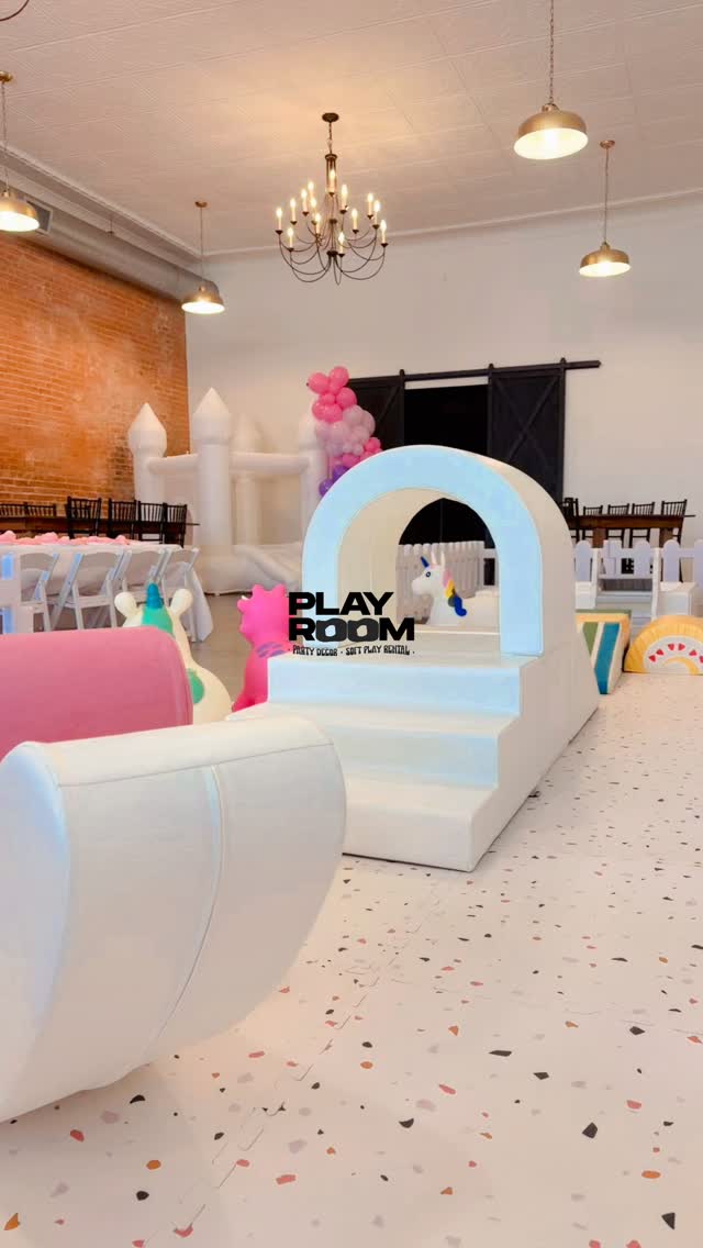 Hi everyone! we are PlayroomTX. We bring aesthetic fun for the little ones to your venue with bounce houses, soft play, décor, and more. We serve the entire Metroplex! ✨