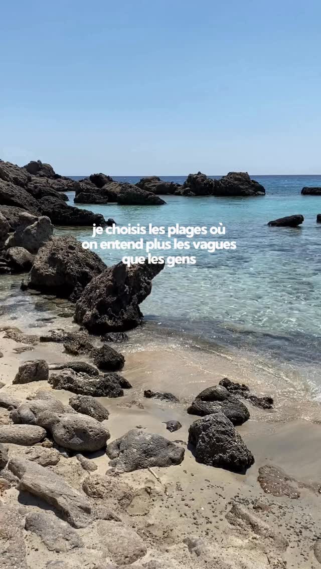 📍 p’tite plage secrète près d’élafonissi, crète, grèce
spoiler alert : ces endroits, on les trouve rarement par hasard 😏
#travelplanner #roadtrip #plage