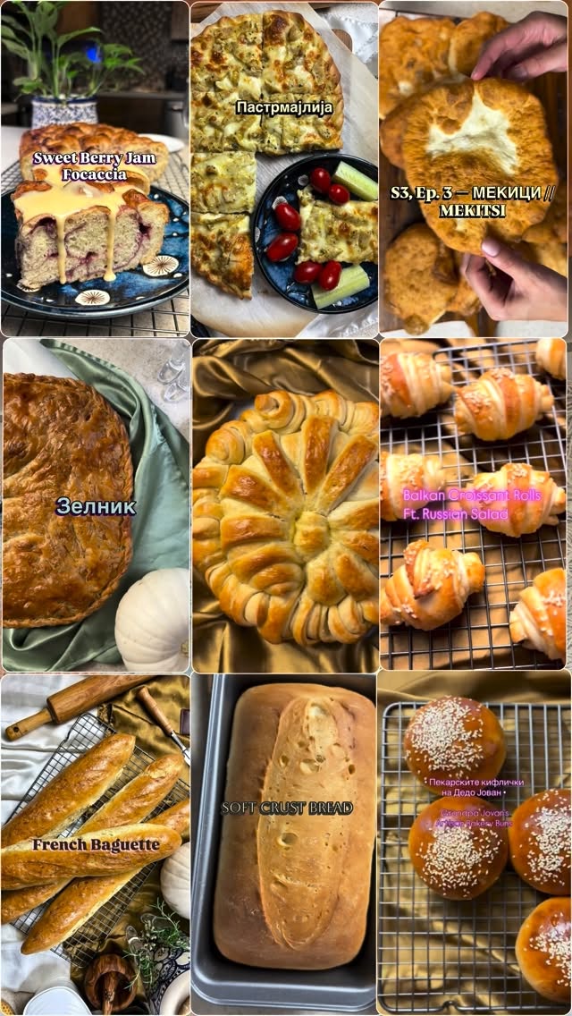 ✨ Private Baking Lessons are OPEN ✨
An elevated, luxury baking immersion designed for those who want more than a class — they want an experience.
From my дедо’s bakery in Macedonia to my mama’s and aunt’s kitchen — and now to my own — baking has always been more than a recipe in my family. It’s technique. It’s patience. It’s heritage.
I’m inviting you into my home kitchen for an intimate, hands-on experience where you will:
• Learn true dough development
• Master shaping techniques
• Understand fermentation
• Bake with confidence
• Take home everything you create
These are immersive baking sessions designed to teach skill — not shortcuts.
🥨 Limited seats. By application or invitation only 🌷
The women I drive my entire inspiration from @korunskitchen @vile.korun @lilekuzmanovska and others that are no longer with us today 🤍
#baking #artisanbaker #bakinglesson #spreadsomedoughtoday bakingrecipes