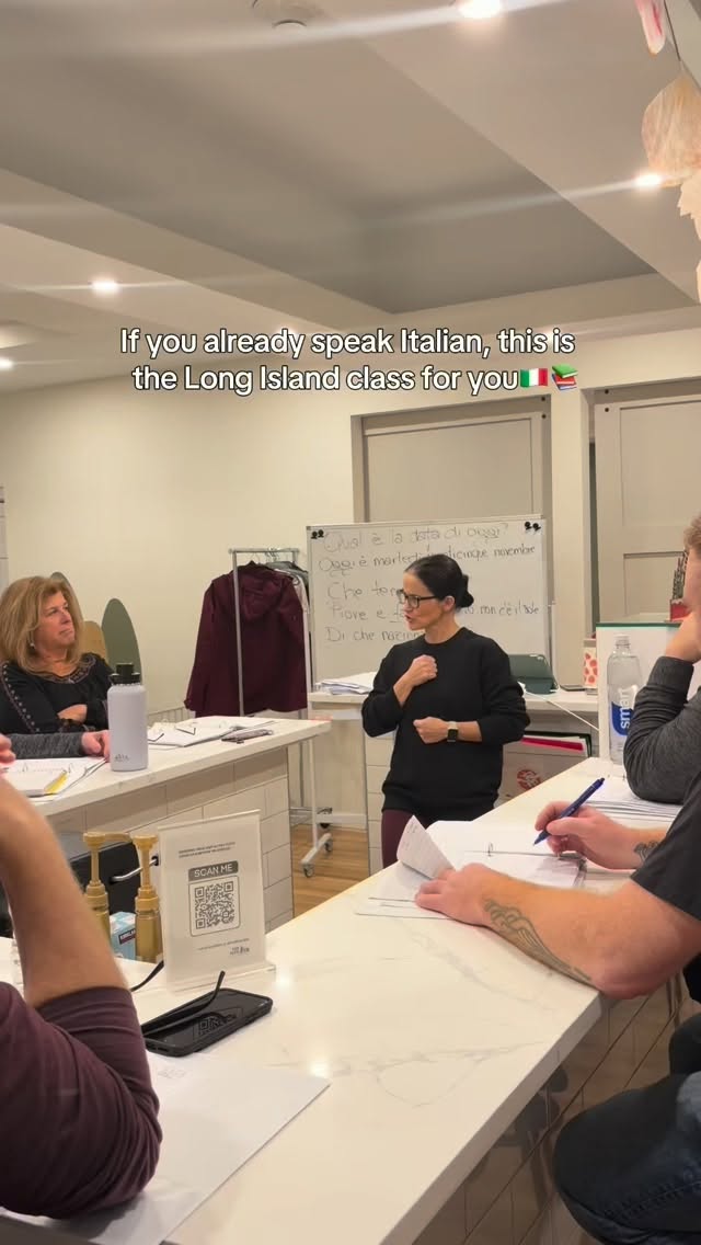 🇮🇹 Designed for intermediate to advanced Italian speakers, this course offers a fully immersive experience that blends language, literature and culture.
With Daniela Casadei-Berwind
President of AATI-LI
Language Teacher, Three Village School District
M.A. University of Milan, M.A. CCNY, M.S. Hofstra University
Starting April 17
Fridays 4:30–6:00
$380/10 Classes
Register at www.pertuttili.com
📍 543 Lake Avenue, Saint James, NY
📧 info@pertuttili.com
🎓 All classes taught by NYS certified teachers
🇮🇹 Italian for all ages, all levels, all year!
Italian Preschool • Children’s Programs • Events • Adult Courses • Summer Camp
