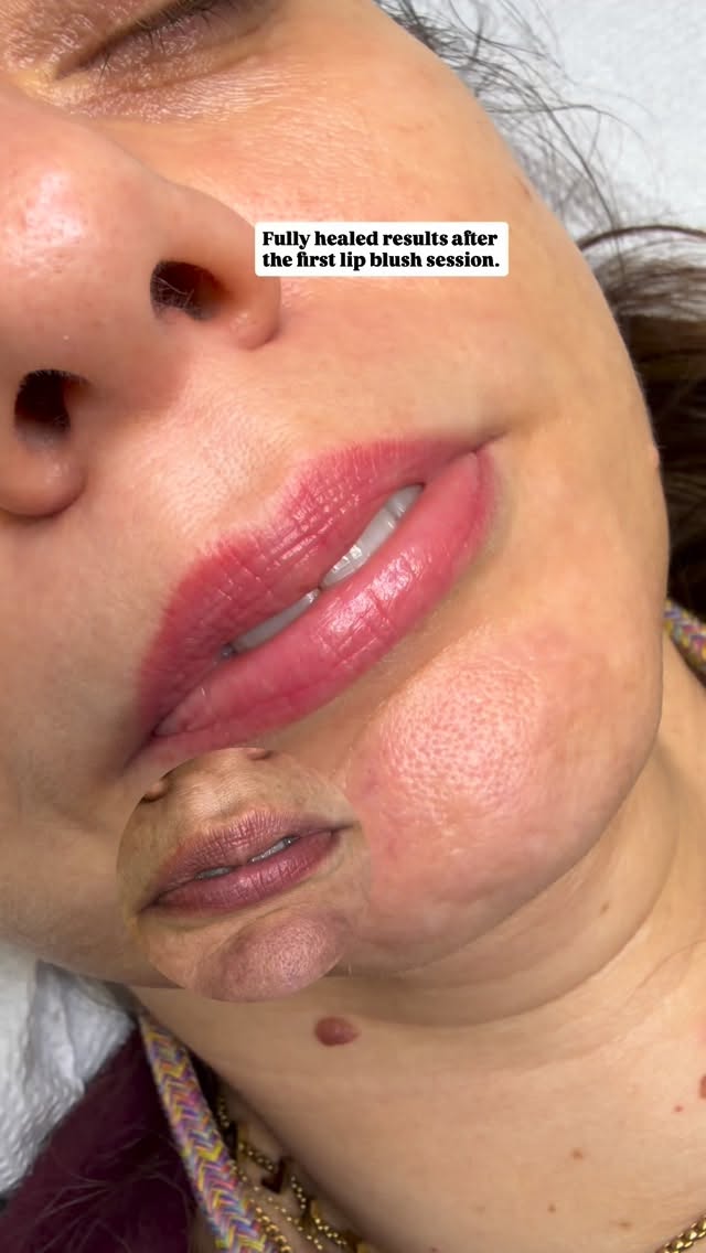 Imagine waking up with perfect lips. No lipstick, no touch-ups all day.
Healing result after first session ✨
Pigments used: @tinadaviesprofessional
Lip Blush enhances your natural color and defines your lips beautifully. 🫶
Book your appointment through the link in my bio.
#pmu #pmuuk #lipblush #permanentmakeup #cardifflips