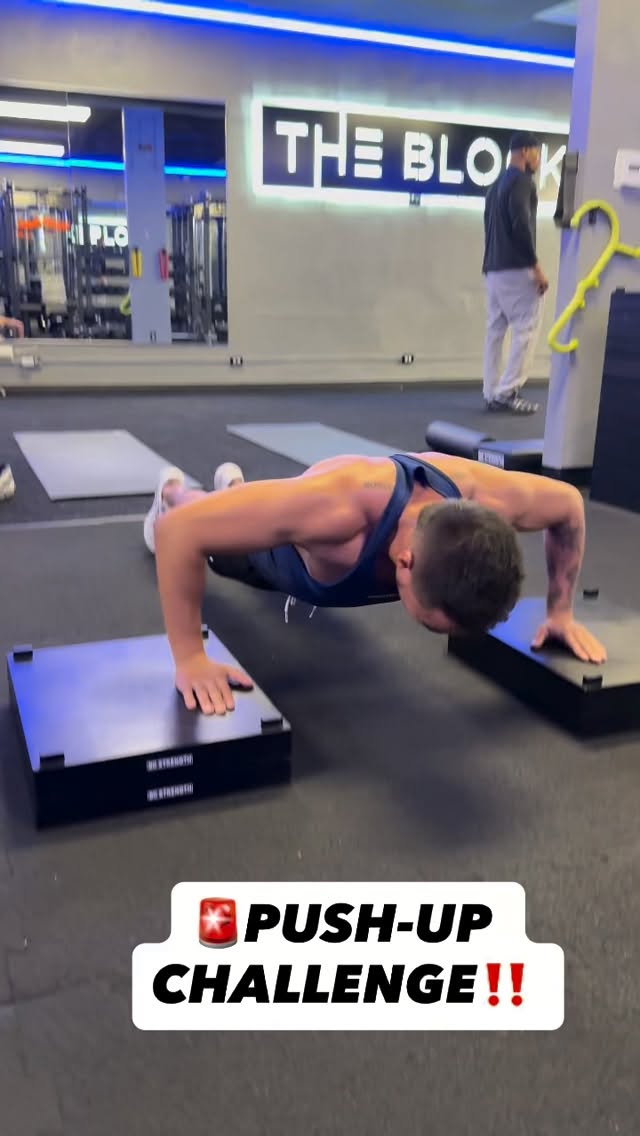 🚨PUSH-UP CHALLENGE‼️🔥
@rebornathletix LOCKED IN