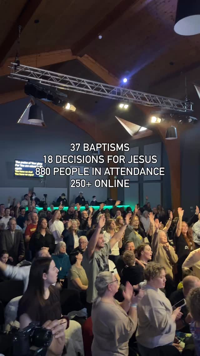 Today was a historical day for Home Church!
Across all our locations throughout the day, 880 people attended! 18 souls committed their life to Christ, including a child tho evening 🙌🏻 37 people went through the waters of baptism, someone travelled from Dubai specifically for this after converting from Islam to Christianity ✝️
How GOOD is our God?!
#baptism #eastersunday #homechurch #jesus #revival
