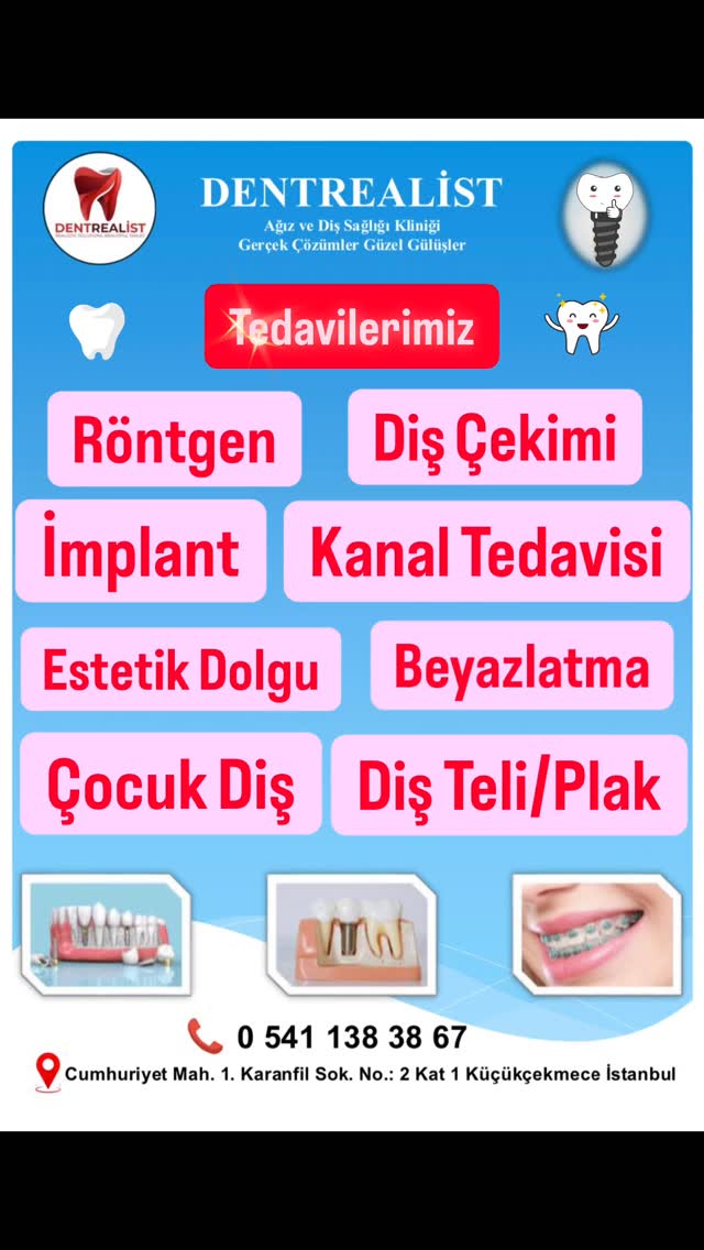 GERÇEK ÇÖZÜMLER 🦷 GÜZEL GÜLÜŞLER 😀 YASAL UYARI: * HER CERRAHİ VEYA GİRİŞİMSEL İŞLEMDE SONUÇLAR KİŞİDEN KİŞİYE DEĞİŞİKLİK GÖSTEREBİLİR. İŞLEM ÖNCESİNDE HEKİMİNİZDEN DETAYLI GÖRÜŞ ALMANIZ ÖNERİLİR. * SAYFA/PAYLAŞIM SADECE BİLGİLENDİRME AMAÇLIDIR, TANI VE TEDAVİ İÇİN MUTLAKA HEKİMİNİZE BAŞVURUNUZ. KULLANILAN FOTOĞRAF VEYA GÖRSEL TEMSİLİDİR.
#diş #küçükçekmecediş #diştaşı #dişbeyazlatma #implant