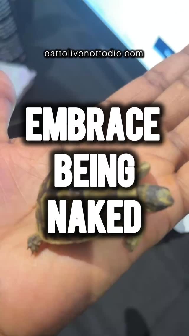 EMBRACE BEING NAKED #etlntd