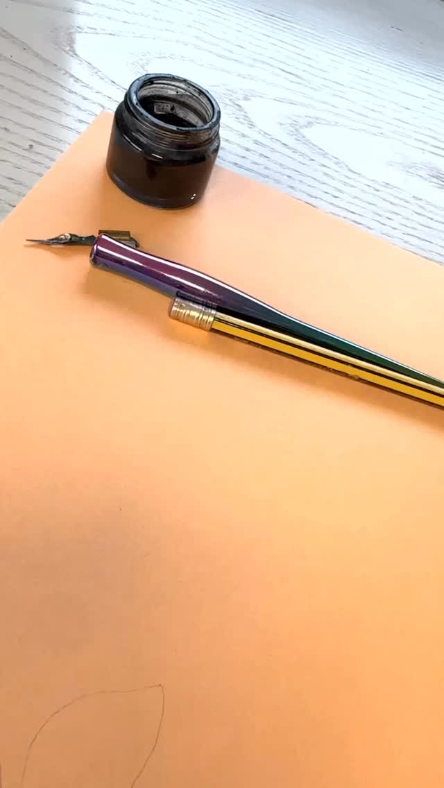 Turn your drills into something you’ll actually use ✨
The more you practise pressure and release, the more natural it becomes, so why not make it enjoyable?!
Sketch a simple shape in pencil, fill it with your drills, then keep going until you’ve filled a whole page. Once dry, cut it down to size and you’ve got a completely unique envelope liner 💌
Practice… but make it purposeful.
#calligraphypractice #moderncalligraphy #calligraphytips