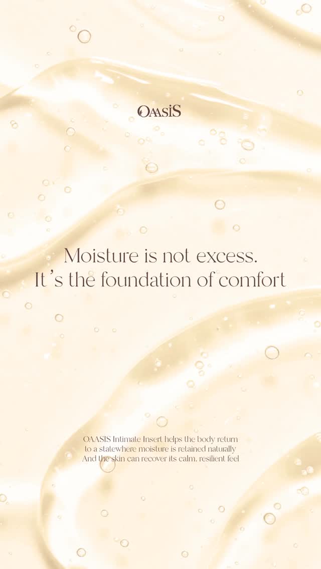 ✨
Moisture is not excess
It’s the foundation of comfort
OAASIS Intimate Insert helps the body return to a state where moisture is retained naturally
And the skin can recover its calm, resilient feel
#OAASIS #SoulfulIntimacy #RhythmicConfidence #IgniteYourInnerGoddess #SelfCareRitual