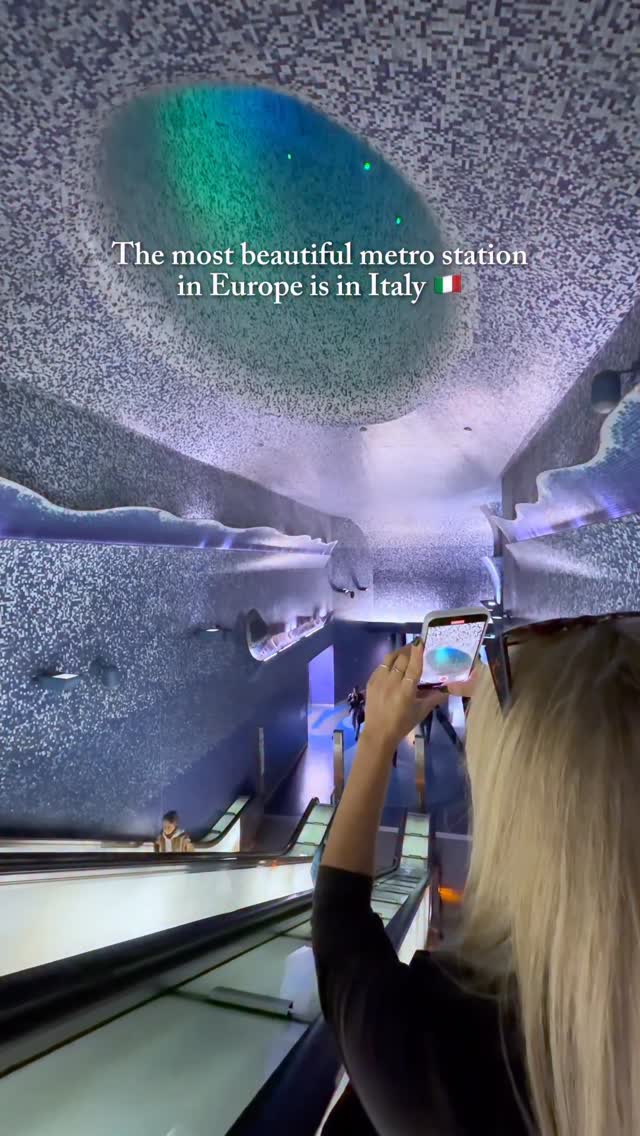 This is not just a metro station… it’s one of the most beaut