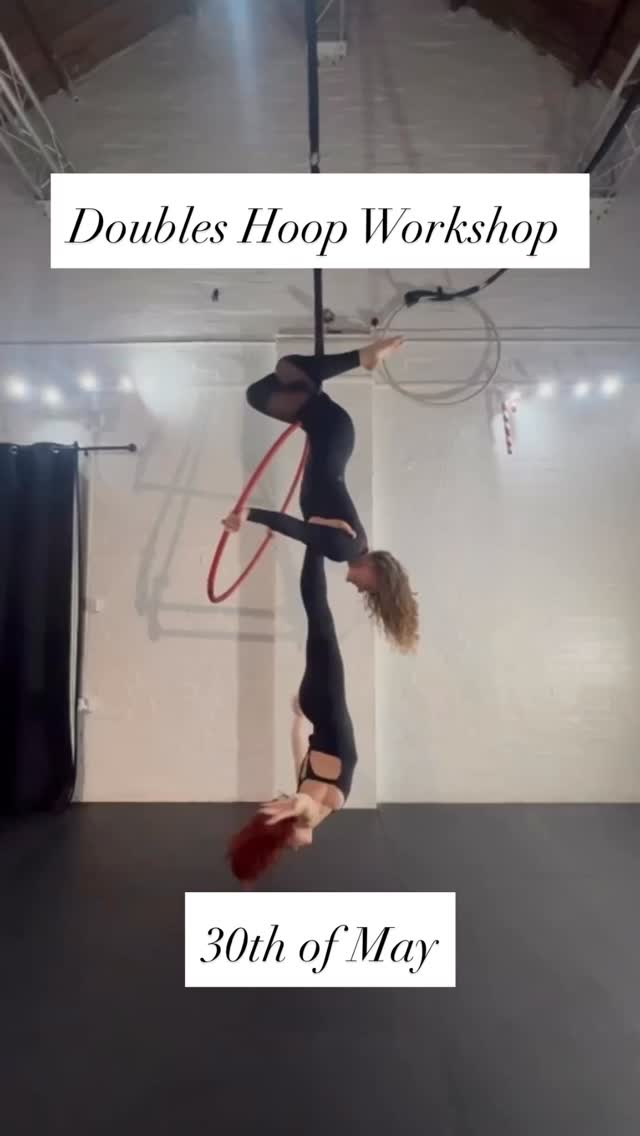 Book now for our specialist workshops
Open for existing and new students
Students from other schools welcome
Multiple course students with PA receive a discount
To secure your place visit our website
https://www.pole-attack.co.uk/service-page/30th-of-may-doubles-hoop?referral=service_list_widget
For full information on levels and what is involved in the workshops, please click on the link above and view the workshops description
Hoop Doubles with Laura and Gita
30th of May @ 2pm-3.30pm