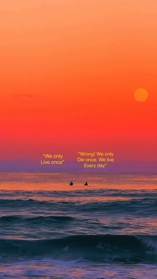 Choose things that make you happy🏄