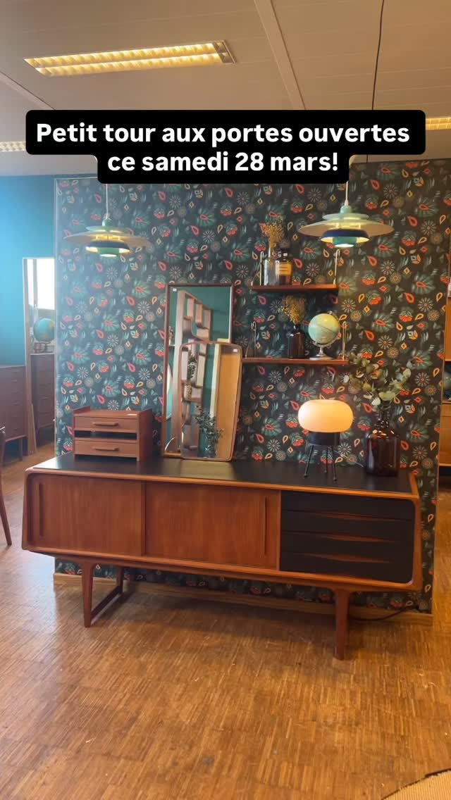 Quelques images des portes ouvertes de ce samedi 28 mars! De 10h à 17h, Ch. de Verney 2, 1024 Ecublens.
#mobiliervintage #vintagesuisse #danishfurniture #vintage #décorationintérieure