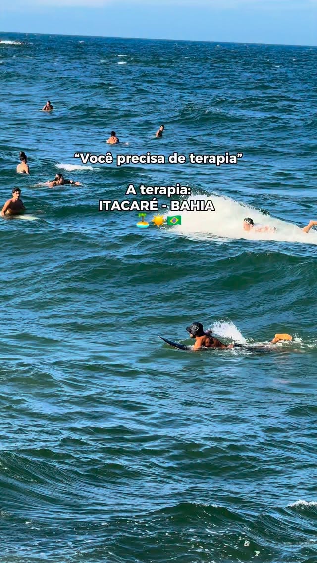 A melhor terapia que existe: viajar para Itacaré! 🏝️
Envia esse vídeo para aquela pessoa que está precisando dessa terapia também.
#itacare #bahia #itacaré #hostel #pousada