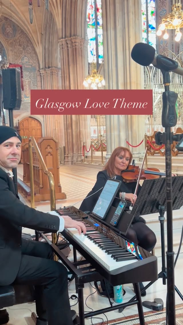 Glasgow love theme today for Eoin and Cara in Armagh
#irishwedding #irishweddingmusic #weddingmusic #irishweddings