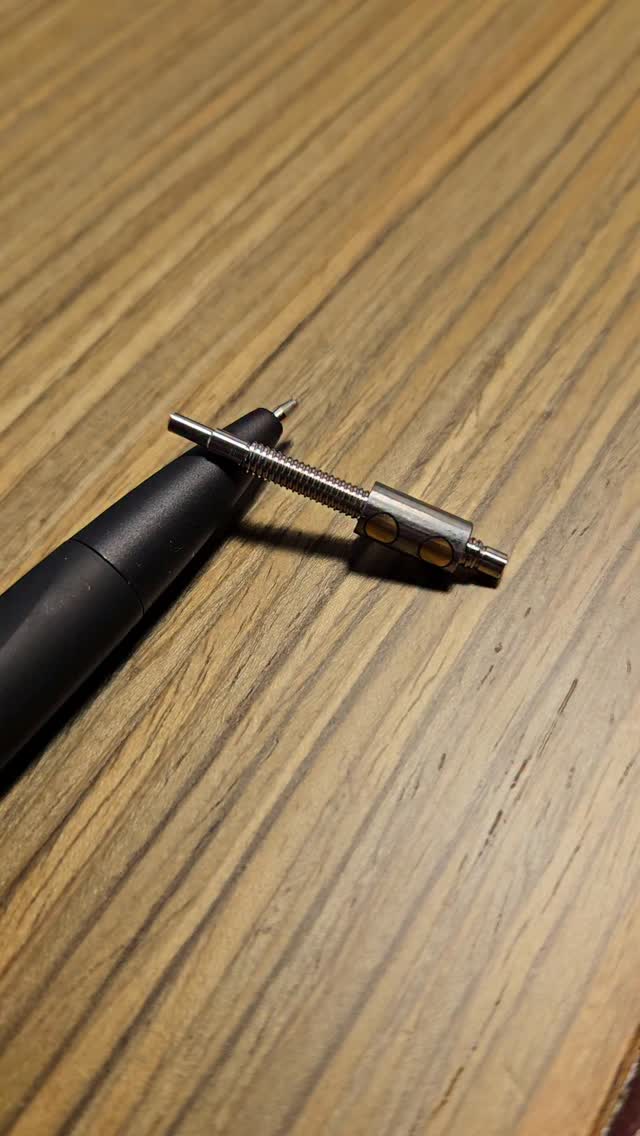 3mm ballscrew.
Designed, manufactured and assembled in Australia.
0.4mm ball bearings- so little starting-torque/friction that the nut free-falls.
Josh