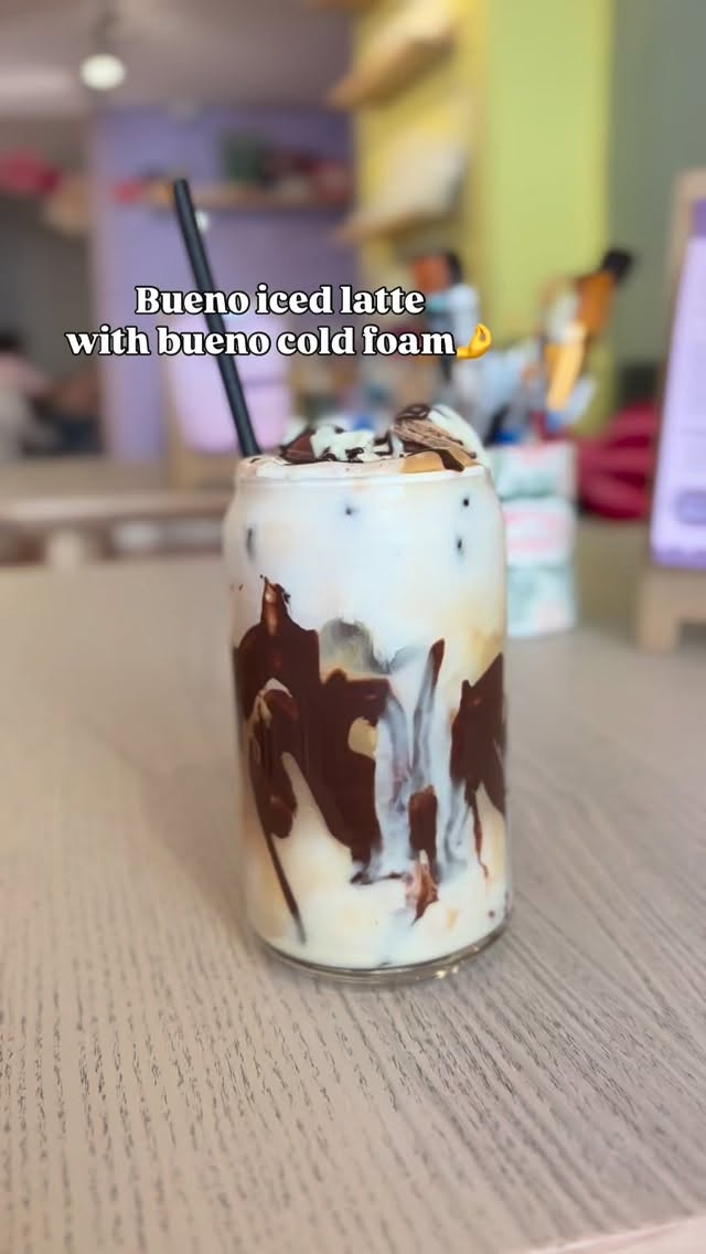 Bueno iced latte 🤍
Topped with a bueno cold foam that is unreal 🤌✨
The perfect little upgrade to your pottery session… or just a good excuse to pop in for a treat ☕️
Available for a limited time only!
Easter holidays are here and bookings are filling fast - book online to secure your spot 💛
#potterypainting #icedlatte #coffeeloversuk #easterholidays #cosyvibes