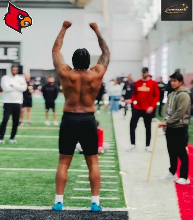 @renekonga with an astounding broad jump of 10’ 2” .
@generalwasp said, “Would have led all DTs at the NFL Combine.”
Hard to argue that this broad jump doesn’t do nothing but help his stock.
@louisvillefb x @universityoflouisville x @gocards x #proday