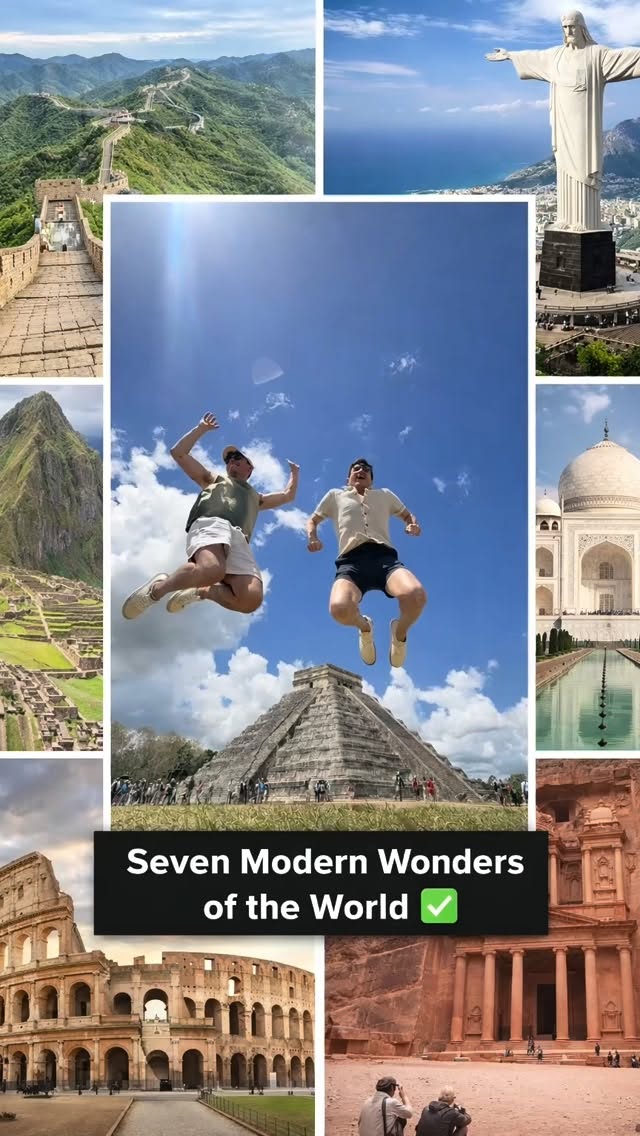 Yesterday, Josh from Atlanta competed the list of the seven modern wonders of the world with his Señor Travel Bug tour of Chichen Itza. A big milestone I was excited to make happen. How many have you been to? Let me help you further your journey. #wonder #modernwonders #worldwonders #mexico #cancun