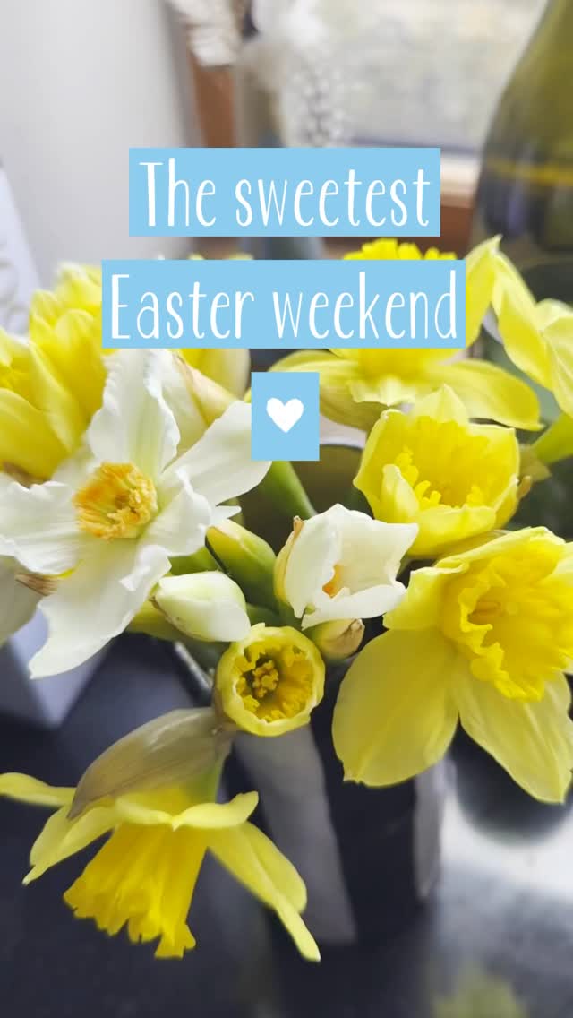 The sweetest Easter weekend 🐣💛
Full of chocolate, hot cross buns, fresh air, family
and all the joyful spring moments 🫶🏻☀️💛🐑
I hope you had a lovely one too 🤍✨