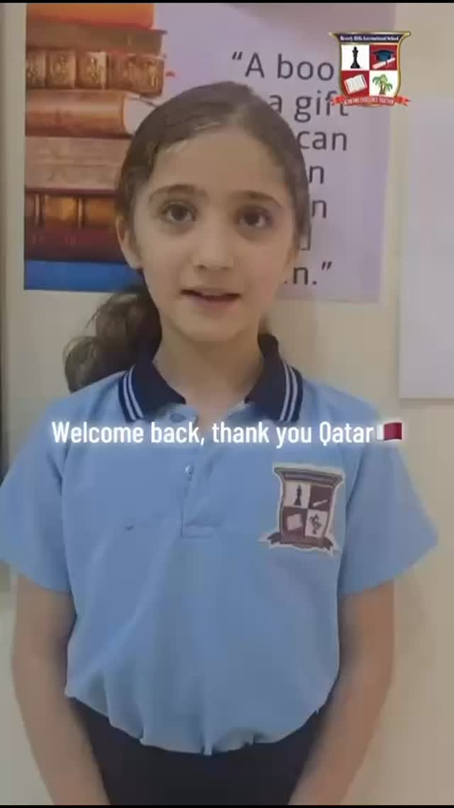 Back to school with smiles, confidence, and peace of mind.
Our heartfelt thanks to His Highness Sheikh#Tamim_bin_Hamad Al Thani for ensuring a safe and secure environment for all in Qatar. Because of this, our students return happy, inspired, and ready to learn.
#BHIS #ThankYouQatar #SafeEnvironment #BackToSchool FutureStartsHereBuildingMindsShapingFutures