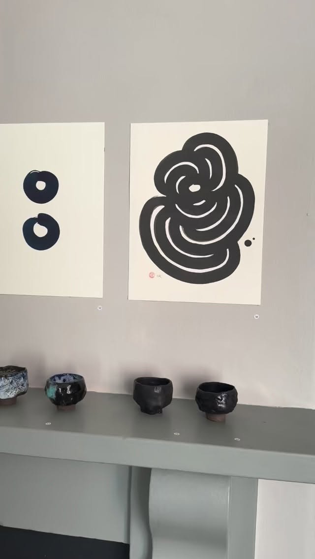 Marks Of Life by @witoldriedel at Swan Hill Studios open tomorrow and Saturday 10am - 4pm ⚪️