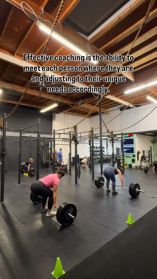 At MVMNT Collective, our jobs as coaches are to remove barriers, meeting members where they are at. We work with a wide range of clients, all with the same goals in mind for them. Building strength, power, cardiovascular fitness, gaining mobility & stability, and teaching them movement skills. Sometimes the way we get there depends on the persons needs. Great coaching requires the ability to scale to individual needs; adjusting, regressing or progressing. We’re here to meet to where you’re at and help you get MOVING.
Whether you’re joining our CrossFit class, Lift + MOVE, Weightlifting, or Personal Training, we’re here to support you in safe & effective exercise with great coaching.
Come MOVE with us ✨
#crossfit #strengthandconditioning #fitnessmotivation #workout #coaching