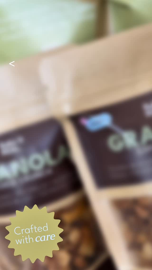 Granolas formuladas con intención ✨
Pensadas para que tu cuerpo se sienta bien
con ingredientes que realmente puede procesar.
Mejor balance, más saciedad
Más natural, más REAL.
Bake it REAL.🤎