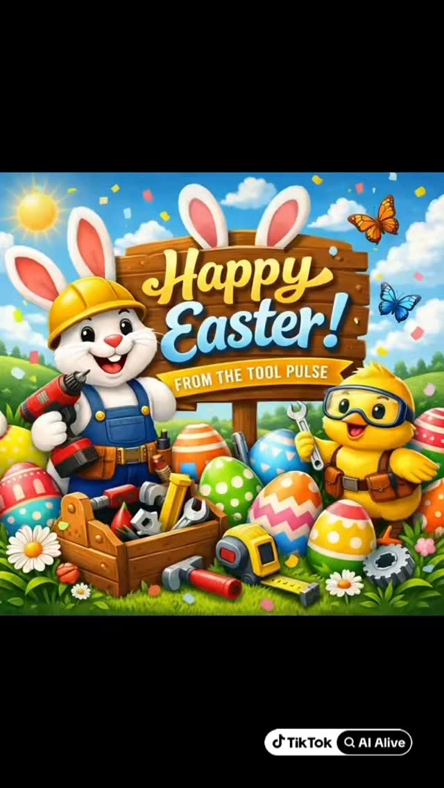 Happy Easter!🐣 #thetoolpulse #happyeaster