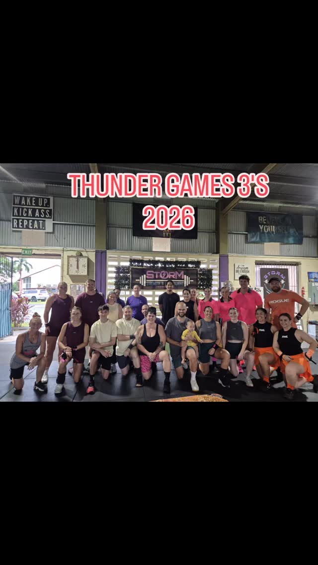 Some Awesome action from Thunder Games 3's and our Amazing members & athletes!!!
#thundergames26
#stormstrengthandconditioning
#innisfailgym
#fitnessreel
#crossfit