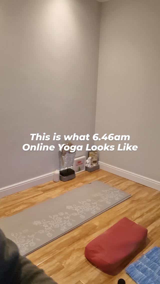 This is what 6:45am looks like for us…
No fancy studio. No mirror. No performance.
Just you, your mat, and a little intention before the day begins ✨
Our Tuesday & Thursday Online Morning Flow is one of the most consistent habits my students tell me they've built in years. And the reason? It fits. Into real life. Into a busy schedule. Into the gap between wake-up and work.
🌿 45 minutes
💻 Live on Zoom — join from anywhere
🎥 7-day replay if you miss the live session
🏡 Suitable for all levels
One student told me last week: "I didn't realise how much I needed this until I started."
If you are reading this and you know your future self needs more calm — DM me today and let's get you set up for the new term starting Tuesday 💛
#OnlineYoga #MorningFlowYoga #LilaFitnessIreland #YogaIreland