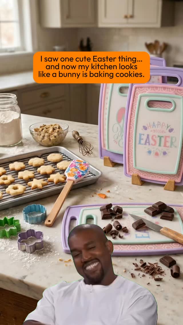 If the baking tools match the season, the cookies automatically taste better.