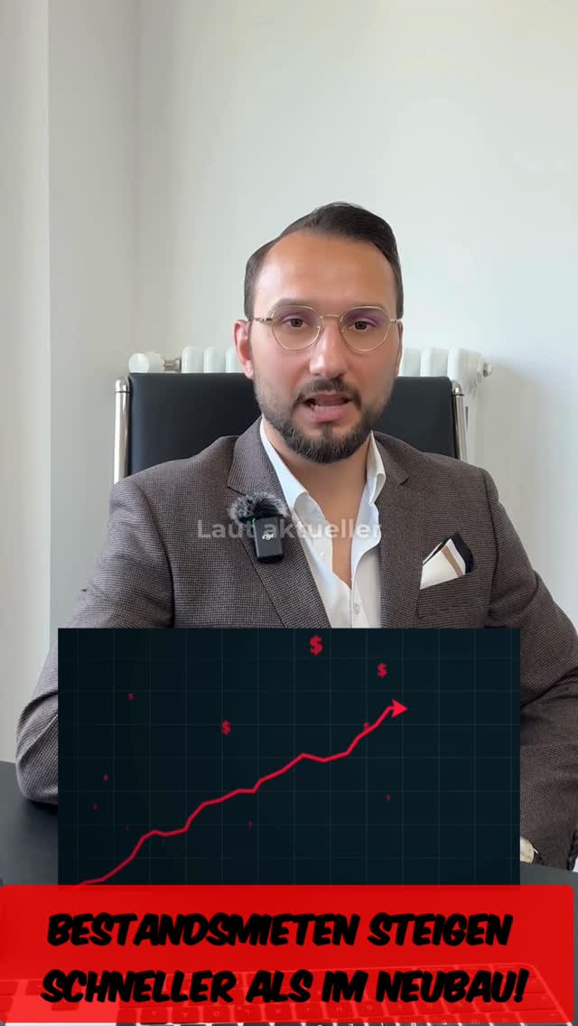 Mieten steigen – aber wo? Neubau stagniert, Bestand boomt. JLL zeigt: Bestandmieten +6,8%, Neubau nur +3,3%. Zinsen, Nachfrage, Neubau-Einbruch treiben die Dynamik. Bestandsimmobilien werden wieder attraktiv. Was denkst du? #Immobilienmarkt #Mietpreise #Anlagestrategie #Bestandsimmobilien #Neubauboom #Immobilieninvestment #Marktanalyse #JLL #Immobilien #Mietdynamik