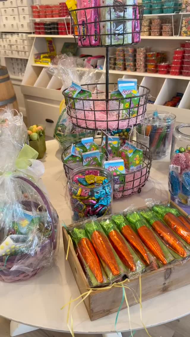 Hop into our shoppe to find all the Easter sweets you need 🐰 Open 11:00-7:00 Friday & Saturday
