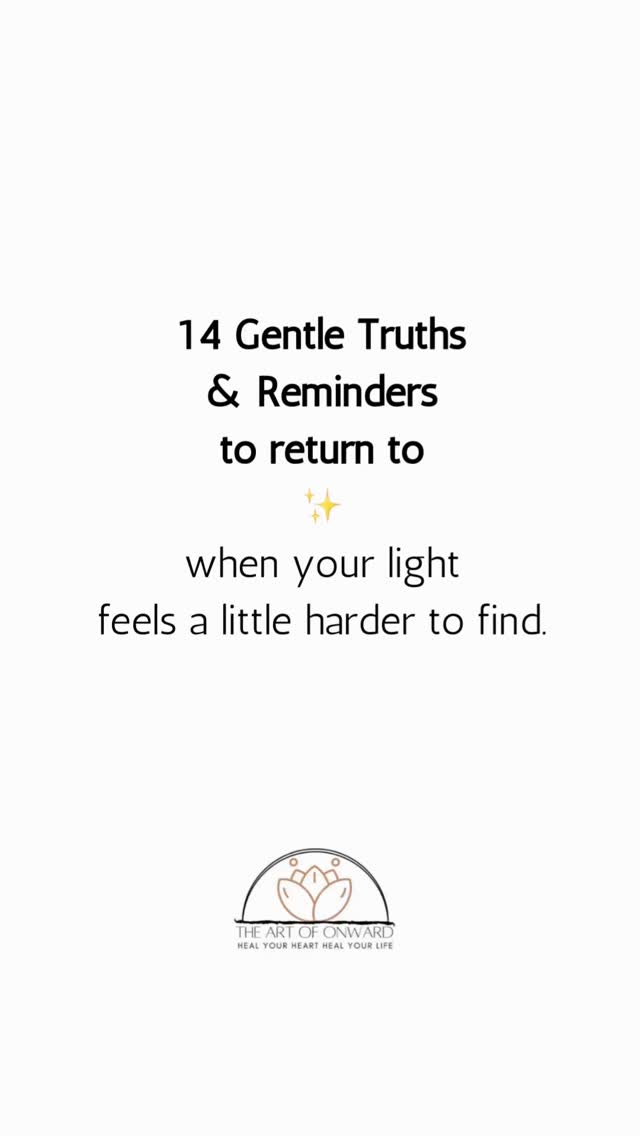 Sometimes we forget the truths that steady us.
Sometimes our light feels far away.
These words are here to guide you back… softly, gently, and with love.
Save this post for your daily practice, or return to it whenever you need a quiet moment to meet yourself again. 💛
Which truth spoke to you most today? Drop a comment ✨ your experience matters.
#DailyAffirmations #SelfCompassion #HealingPractice #SelfLoveJourney