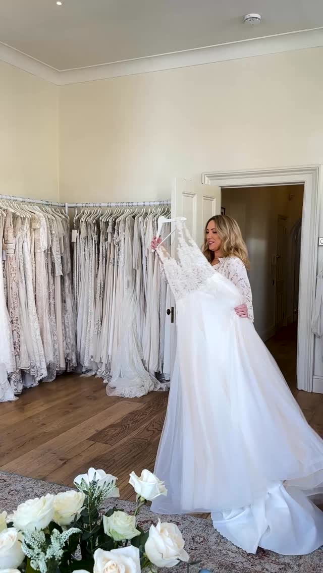 The dress of the month today is from @pronovias
Our boutique manager Lucy @shoplululabel chose this beautiful number for all the brides looking for classic silhouette, delicate embroidery and whimsical movement.
Also feel in love with this gown, book your appointment today on the link in bio 🤍