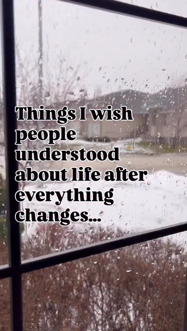 Thereās a part of grief no one prepares you for.
Not just the moment everything changesā¦
but the quiet after ā when the world keeps going,
and yours never feels the same again.
When youāre left asking:
Who am I now⦠without them?
Because grief doesnāt just take someone you loveā
it changes how you see everything.
The life you knew.
The future you imagined.
Even the version of you that existed before.
And that space?
It can feel incredibly lonely. Disorienting. Heavy.
But itās also where something begins.
Not āmoving on.ā
Not forgetting.
But slowly learning how to carry bothā
the love and the loss.
One small step at a time.
One breath. One moment. One day.
Rebuilding⦠in a way you never expected to have to.
And if this is where you are right nowā
you are not broken. You are grieving.
What has grief changed for you?
š Comment āRESOURCESā for a list of my favourite child loss and grief resources š
#ChildLoss #GriefSupport #LifeAfterLoss