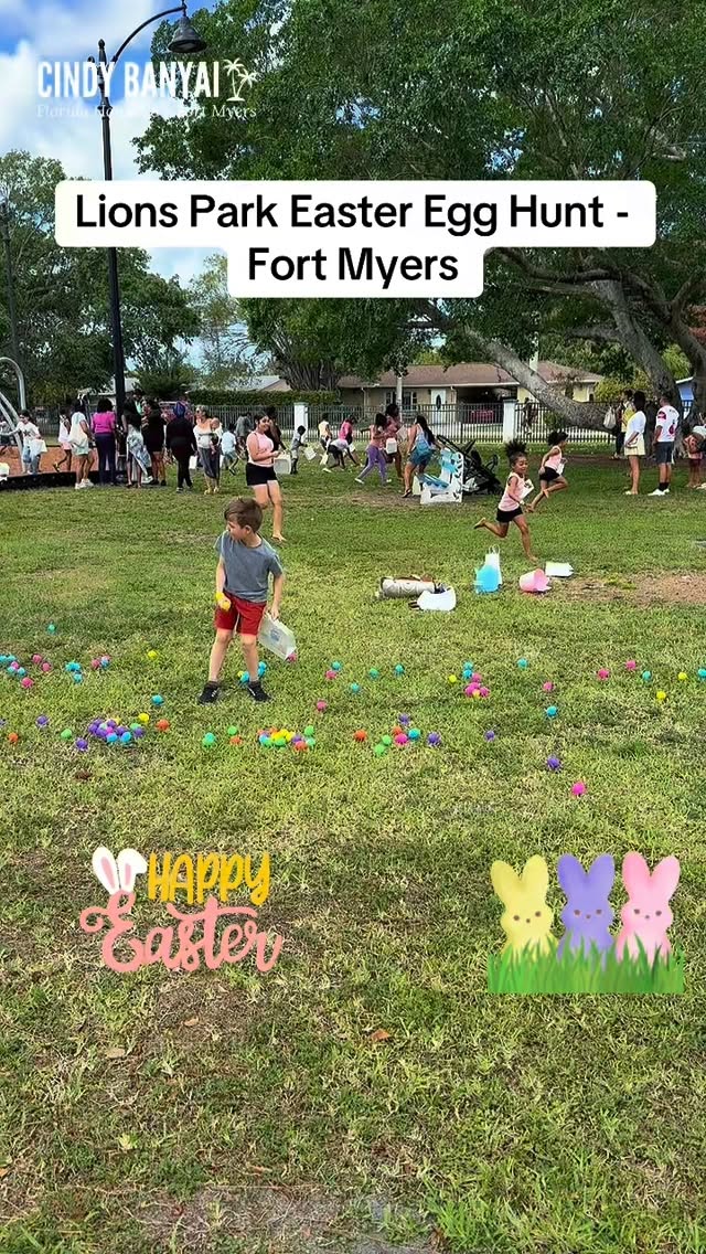 I love seeing the joy in our kids when we provide them with a safe, fun, family community event. More community spaces. More greenery. More care for our neighbors ❤️ #takebacktally #hd78 #fortmyers #easter #ourcommunity