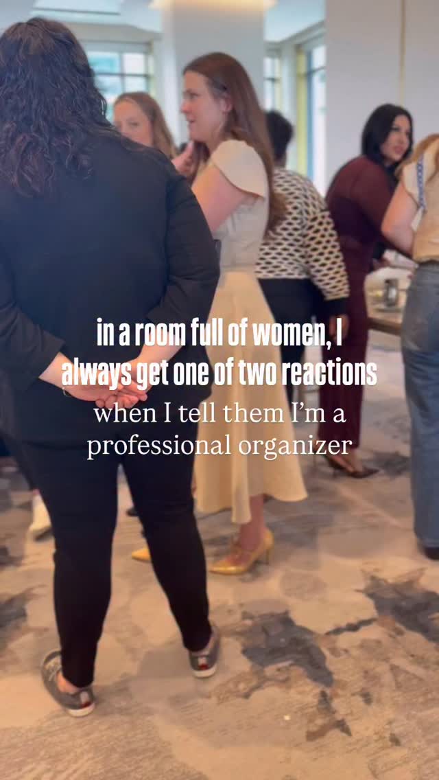 not anti-organizing, but just very revealing
every time I say what I do in a room full of women, I get the same two responses:
+ 🫣 “Don’t come to my house”
+ 😍 “Come to my house”
& honestly, those two reactions tell me everything
one is usually wrapped in a bit of shame
a “let me hide this before anyone sees” energy
& the other- is ownership
that’s someone saying, “I don’t actually want to do this alone anymore”
because here’s the truth no one says out loud:
+ you don’t get bonus points for struggling through it solo
+ you don’t win anything for being the system, the storage, and the solution for your entire home
you’re allowed to want/need support
you’re allowed to delegate
you’re allowed to not be maxed out all the time
so if you’re in your “come to my house”, consider me already on my way
event: @thismothermeansbusiness
fellow organizer who can confirm the above: @joyfulhomes.ca
_________
#womenhelpingwomen #professionalorganizer #homeorganization #simplifyyourhome #declutteredlife