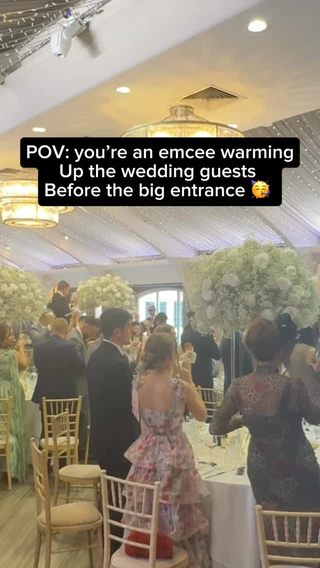 You only have one moment to make a big entrance - and it was also set the tone for the rest of the day - get this bit right and the whole wedding comes alive #wedding