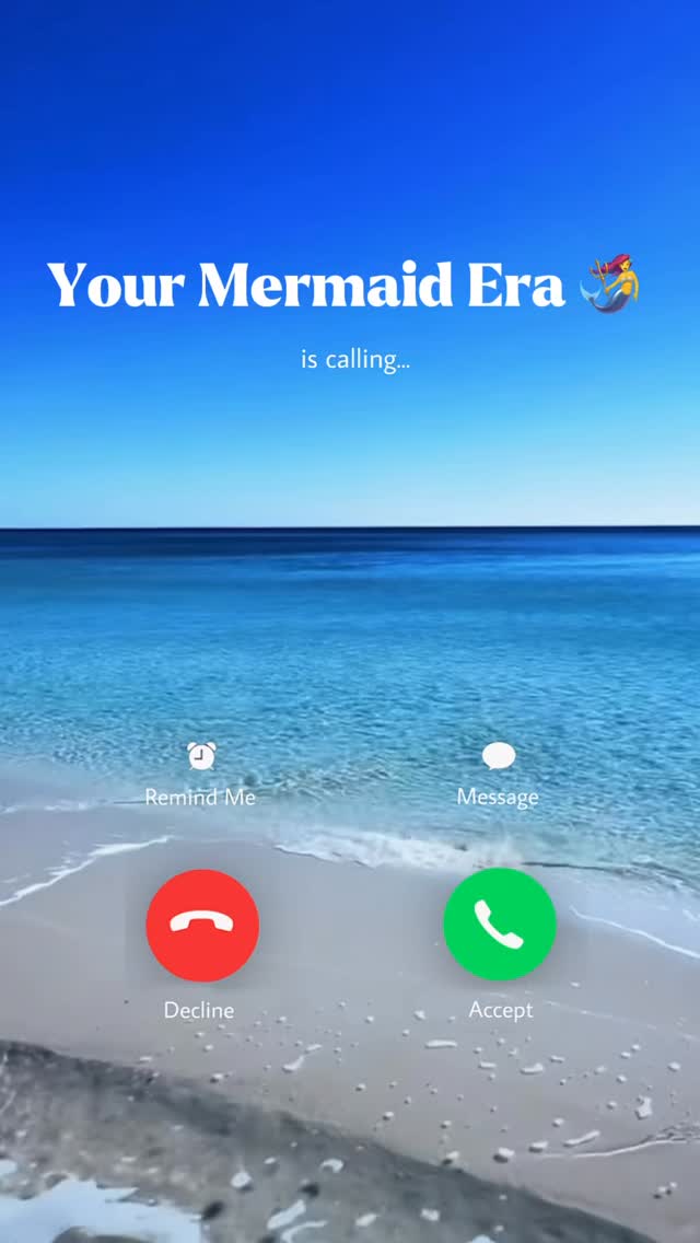 if this spoke to something in you… it’s not random 🐚
your mermaid era isn’t something you wait for — it’s something you choose 🧜♀️
destin retreat • april 24–27 🌊
booking closes sunday (4/5)
message me if you feel the call 💙